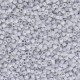 Miyuki delica Beads 11/0 - Opaque frosted pale grey DB-357